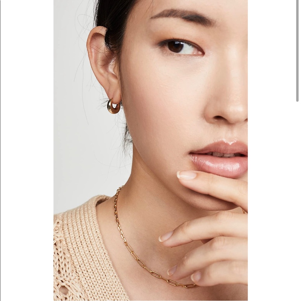 Loeffler randall adeline mini dome hoops